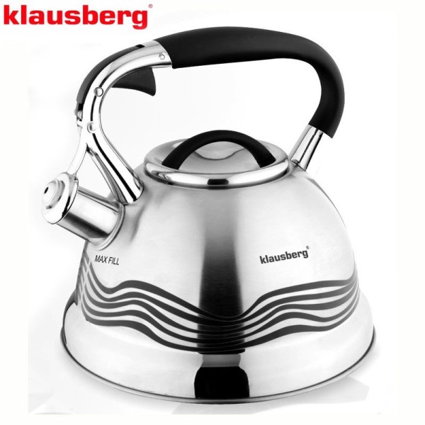 Czajnik stalowy Klausberg KB-7048 3,0L do gotowania wody
