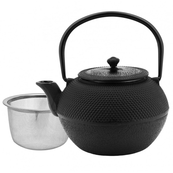 Czajnik żeliwny KiNGHOFF KH-3332 1,2L z zaparzaczem do herbaty