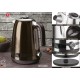 Електричний чайник Berlinger Haus Shiny Black BH-9330, 1.7 л, з регулюванням температури для приготування чаю та кави