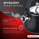 Czajnik stalowy Klausberg KB-7918 czarny matowy 2,8 l na gaz i indukcję