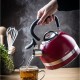 Czajnik stalowy Kinghoff KH-1853 1,8L na indukcję czerwony do kuchni