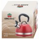 Czajnik stalowy Kinghoff KH-1853 1,8L na indukcję czerwony do kuchni