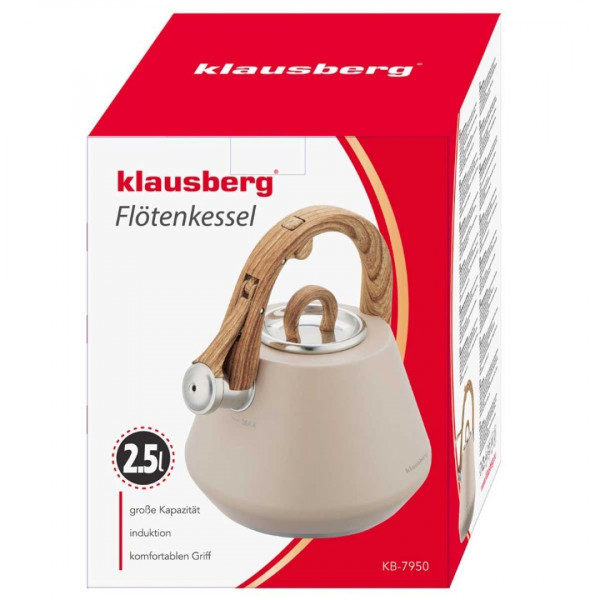 Czajnik stalowy Klausberg KB-7950 (2,5 l)