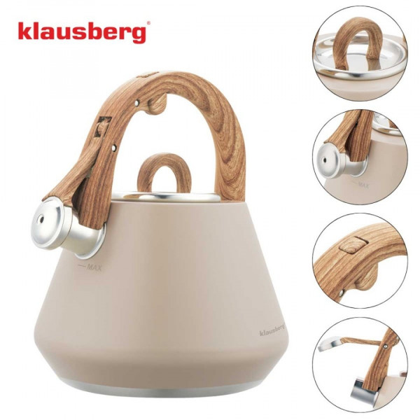 Czajnik stalowy Klausberg KB-7950 (2,5 l)