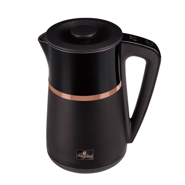 Електричний чайник BerlingerHaus Black Rose Monaco BH-9473 з регулятором температури для заварювання чаю та кави