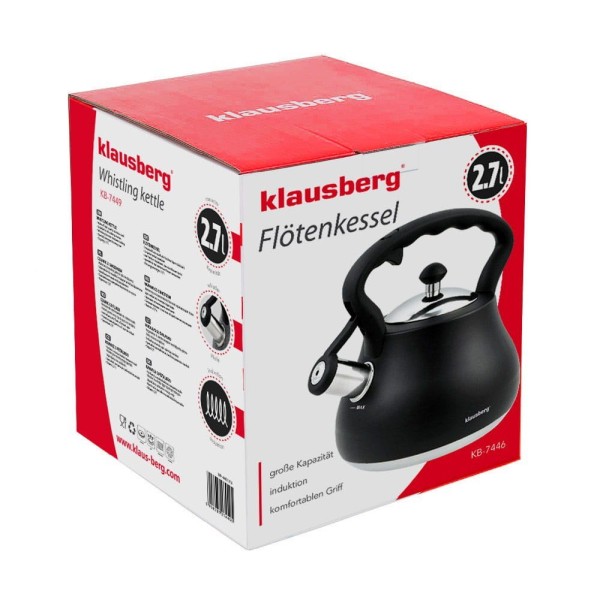 Czajnik stalowy Klausberg KB-7446 2,7L do gotowania wody