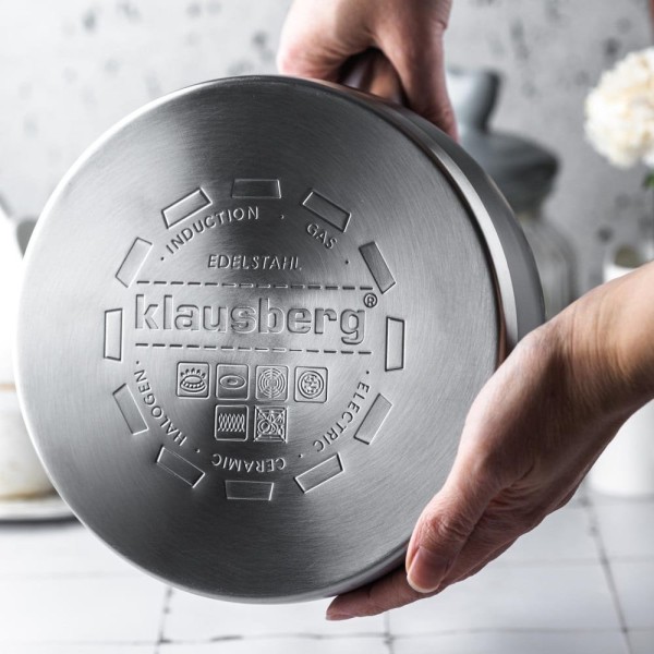Czajnik stalowy Klausberg KB-7643 do gotowania wody 3.0L z grubym dnem