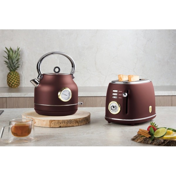 Електричний чайник BerlingerHaus Leonardo BH-9516 з термометром для швидкого закипання води