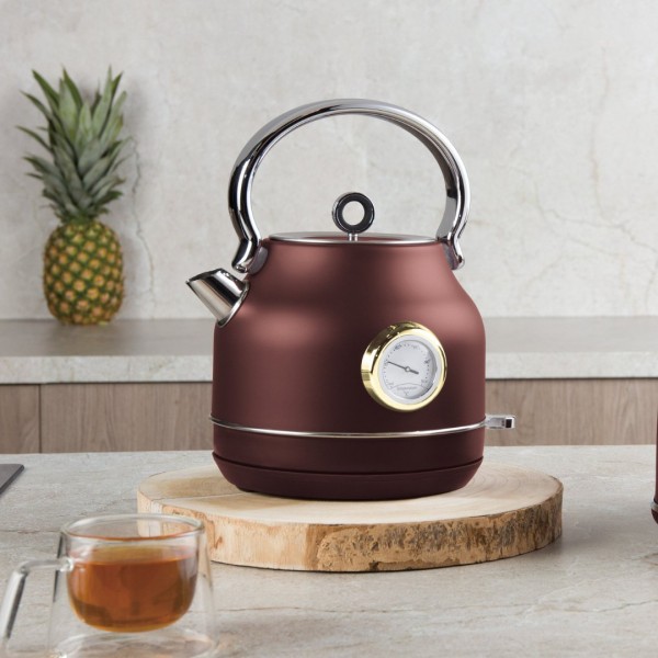 Електричний чайник BerlingerHaus Leonardo BH-9516 з термометром для швидкого закипання води