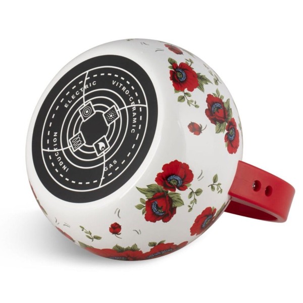 Czajnik emaliowany Brunbeste Poppy BB-2498 2,2L do parzenia herbaty i kawy