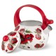 Czajnik emaliowany Brunbeste Poppy BB-2498 2,2L do parzenia herbaty i kawy