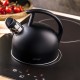 Czajnik stalowy Kinghoff KH-1897 matowy czarny 1,5 l do kuchni