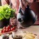 Czajnik stalowy Kinghoff KH-1897 matowy czarny 1,5 l do kuchni