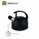 Czajnik stalowy Kinghoff KH-1897 matowy czarny 1,5 l do kuchni