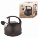 Czajnik stalowy Kinghoff KH-1897 matowy czarny 1,5 l do kuchni
