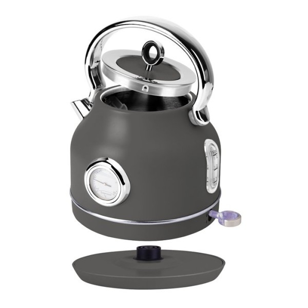 Електричний чайник BerlingerHaus Antracit BH-9641 з термометром для точного контролю нагріву