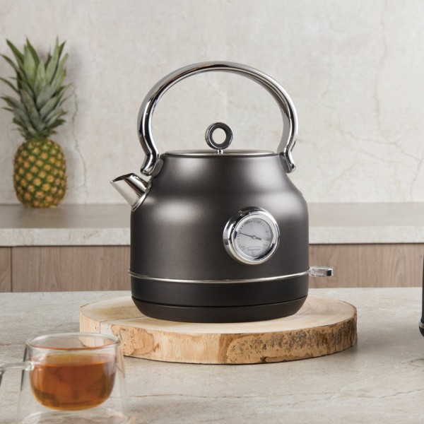 Електричний чайник BerlingerHaus Antracit BH-9641 з термометром для точного контролю нагріву