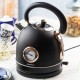 Czajnik elektryczny Klausberg KB-7905 z termometrem stal nierdzewna 1,8 l czarny/rose gold do kawy i herbaty