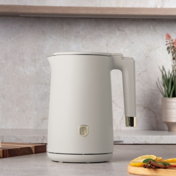 Електричний двошаровий чайник BerlingerHaus Sahara BH-9577 для швидкого заварювання чаю