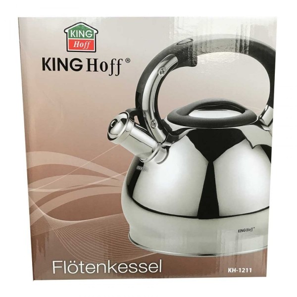 Czajnik stalowy KiNGHOFF KH-1211 do gotowania wody 3,4L
