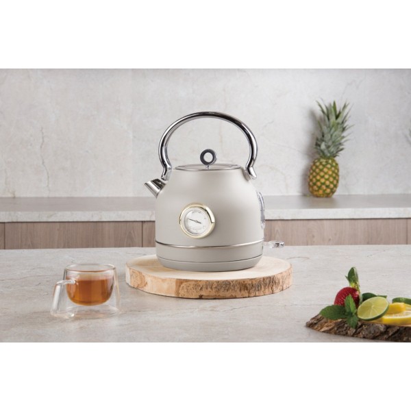 Електричний чайник BerlingerHaus Sahara BH-9515 з термометром для швидкого заварювання чаю та кави