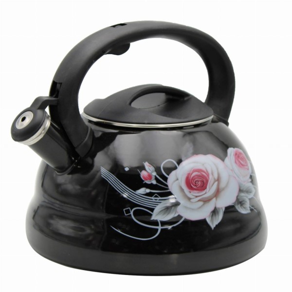 Czajnik emaliowany Brunbeste Black Rose BB-4552 3,0 L do parzenia herbaty i kawy