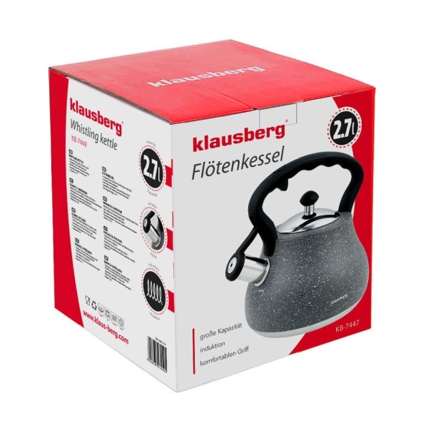 Czajnik Klausberg KB-7447 stal nierdzewna 2,7L do gotowania wody