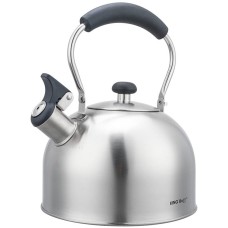 Czajnik stalowy Kinghoff KH-1859 2,5L do kuchni indukcyjnej srebrny