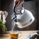 Czajnik stalowy Kinghoff KH-1852 do kuchni indukcyjnej 1,8 l biały