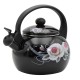 Czajnik emaliowany Brunbeste Black Rose 2,2L czajnik do gotowania wody
