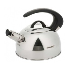 Чайник для кухні KingHoff KH-3250 сталевий з гучним свистком 1.8 л для швидкого закипання води