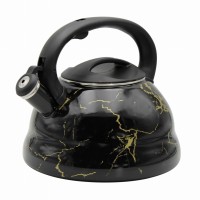 Чайник емальований BrunBeste Marble Gold BB-4553 об'ємом 3 л для приготування чаю та кави на плиті