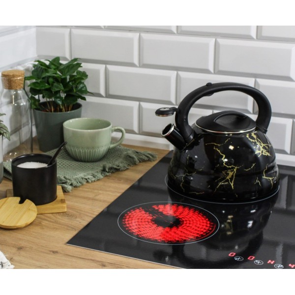 Czajnik emaliowany Brunbeste Marble Gold BB-4553 3,0 l do gotowania wody