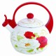Czajnik emaliowany Kinghoff Roses KH-1910 2,0L do kuchenek indukcyjnych i gazowych