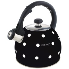 Czajnik emaliowany KiNGHOFF KH-1048 2,0L w groszki do gotowania wody