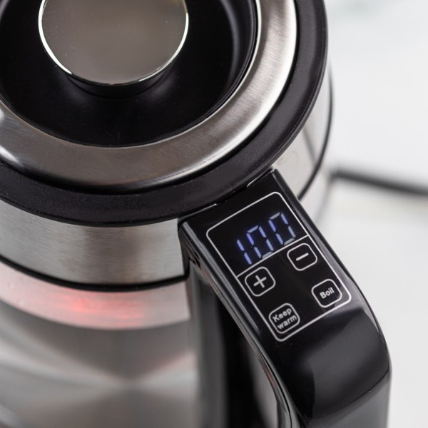 Czajnik elektryczny Klausberg KB-7888 szklany 1,7 l z regulacją temperatury do kawy i herbaty