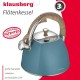 Czajnik stalowy Klausberg KB-7499 lakierowany 3,0L do gotowania wody