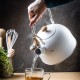 Czajnik stalowy Kinghoff KH-1860 biały matowy 2,5L na indukcję do kuchni