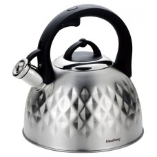 Czajnik stalowy Klausberg KB-7549 Diamond 3L z gwizdkiem do kuchni