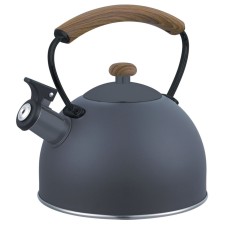 Чайник зі свистком Brunbeste 2,5 л, для кухні, сірий