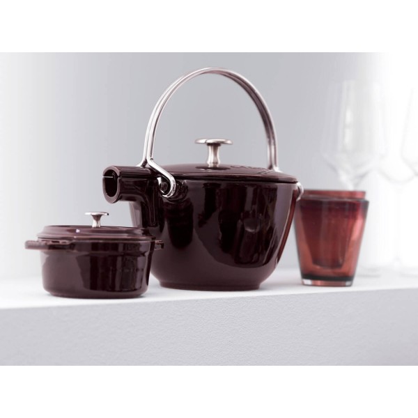 Чайник Staub Czajnik 1.15 l Гренадиновий для приготування чаю та кави