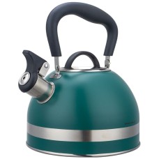 Czajnik stalowy Kinghoff KH-1855 1,8L zielony na gaz i indukcję