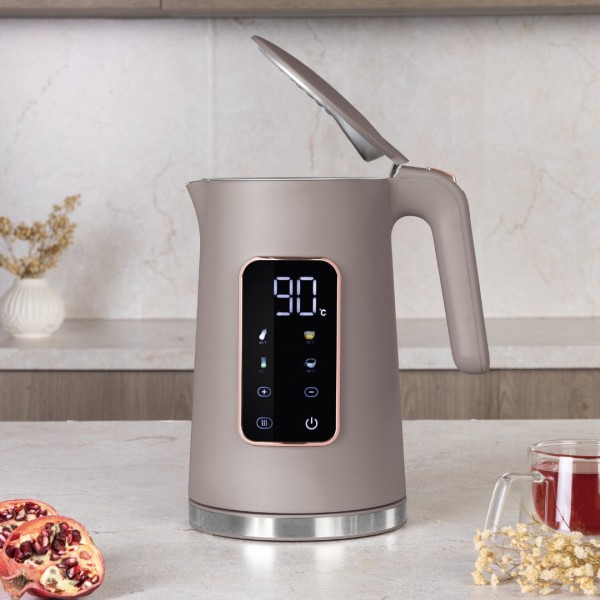 Чайник електричний BerlingerHaus Taupe Collection BH-9736, Czajnik elektryczny BerlingerHaus Taupe BH-9736, Wyposażenie kuchni / Akcesoria do kawy i herbaty / Czajniki