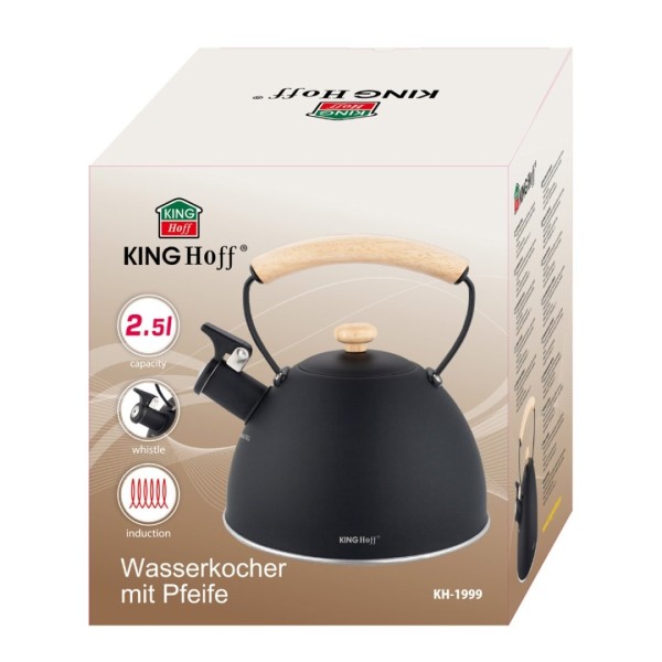 Czajnik z gwizdkiem Kinghoff KH-1999 (2,5 l)
