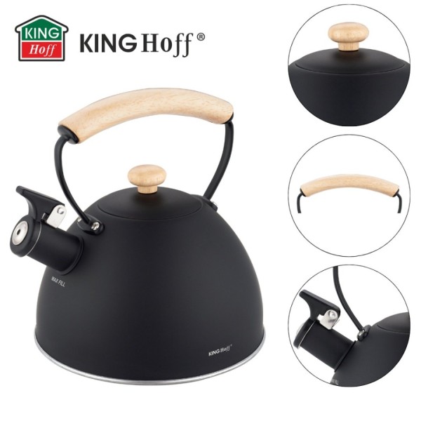 Czajnik z gwizdkiem Kinghoff KH-1999 (2,5 l)
