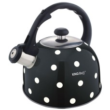 ЕМАЛЬОВАНИЙ ЧАЙНИК KiNGHOFF POLKA DOT 2.6L KH-1051