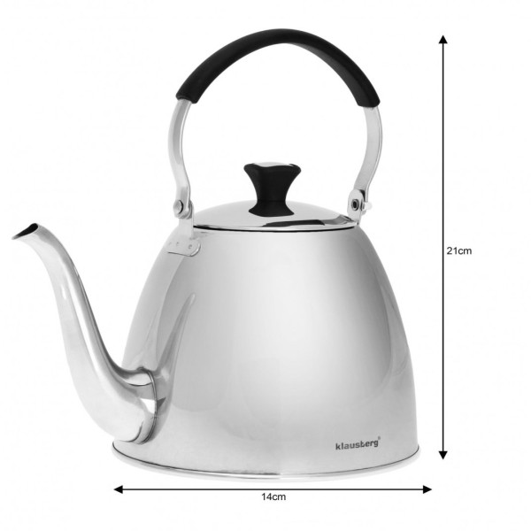 Czajnik Klausberg KB-7456 zaparzacz do herbaty i ziół 1.0L