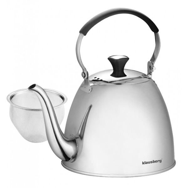 Czajnik Klausberg KB-7456 zaparzacz do herbaty i ziół 1.0L