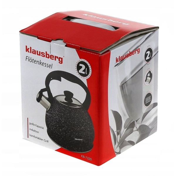 Czajnik stalowy Klausberg Marmo KB-7320 2.0L do kuchni