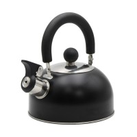 Czajnik stalowy z gwizdkiem, Brunbestе BB-1324, 1.5л, czarny MAT (kuchenna)